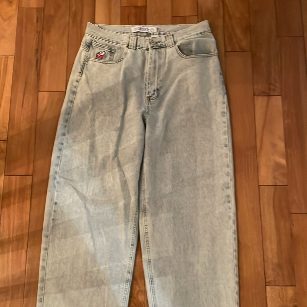 POLAR BIG BOY BLUE JEANS, size L selling because they're a bit too big